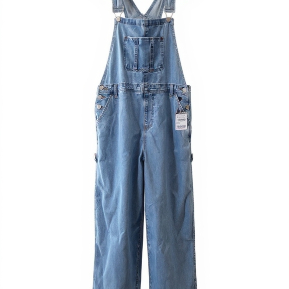 RSQ Blue Denim Overalls - Picture 3 of 4